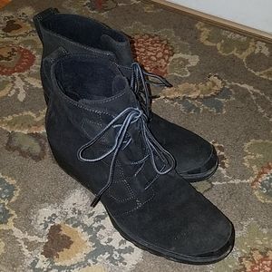 Sorel Toronto black suede waterproof boots